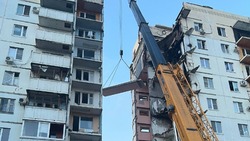 Строители завершат остекление частично обрушившегося дома в Белгороде до 1 июня 