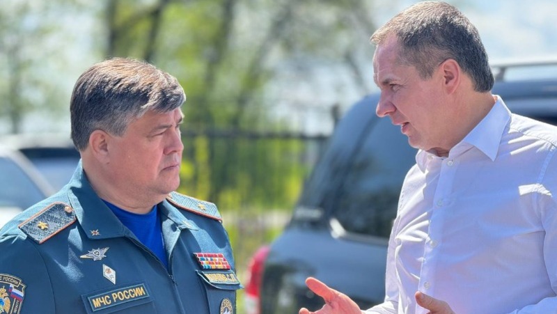 Вячеслав Гладков выехал на место ЧП в Борисовском районе