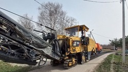 Дорожники приступили к ремонту участка автодороги по улице Берёзовская в селе Пушкарном