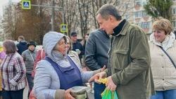 Вячеслав Гладков оценил работу ярмарки на улице Королёва в Белгороде