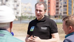 Вячеслав Гладков зафиксировал задержки в возведении детского сада в посёлке Дубовом
