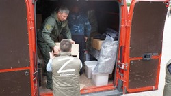 Гуманитарный груз из Смоленской и Владимирской областей прибыл в Белгородскую область 