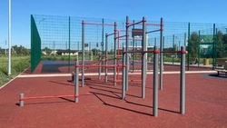 ЗОЖ в массы. В Стрелецкой территории обустроили новую спортивную площадку