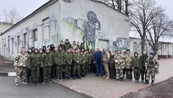 Патриотическое граффити «Алёшка» отрыли в Губкине на территории центра «ВОИН»