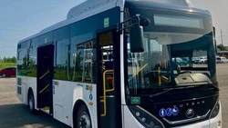 Новый автобус вышел на маршруты в Белгородской агломерации