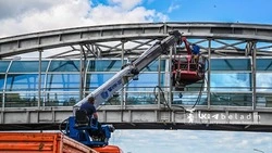 Архитектурная подсветка украсит пешеходный переход на Ватутина в Белгороде 