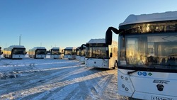 Вячеслав Гладков вручил ключи от 26 новых автобусов водителям «ЕТК» 
