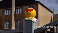 Галерею смайлов начали восстанавливать на пешеходном мосту в Белгороде 