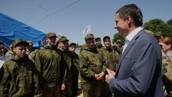 Губернатор Вячеслав Гладков открыл областные военно-исторические сборы «АРМАТА»