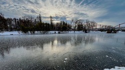 Спасатели предупредили белгородцев об опасности выхода на неокрепший лёд