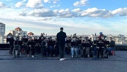 Первый концерт под открытым небом провели в Белгороде 
