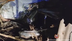 Водитель легковушки улетел в кювет на трассе в Яковлевском округе