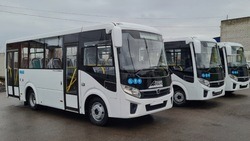 Шесть новых автобусов среднего класса выйдут на маршруты в Белгороде с 1 января 2023 года