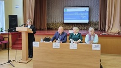 Марина Вахрушева представила итоговый отчёт руководителя управления Смородинской территории