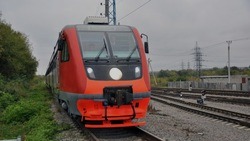 Белгородский городской поезд начал курсировать по обновлённому маршруту до станции Крейда с 9 января
