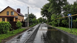Посёлок Томаровка стал рекордсменом по количеству отремонтированных улиц по нацпроекту БКД