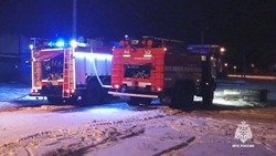 Хозяйственная постройка сгорела в селе Серетино Яковлевского округа 