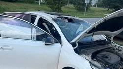 Дрон сдетонировал на стоянке предприятия в Белгородском районе 