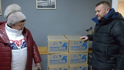 Десять тонн гуманитарного груза прибыло в Белгород из Можайска
