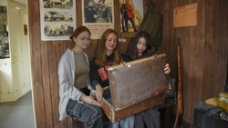 Белгородские школьники съездили в Прохоровку на ретропоезде