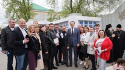 Открытие областной Аллеи Трудовой Славы прошло в Белгороде