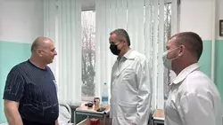 Гладков навестил раненых белгородцев в областной больнице 