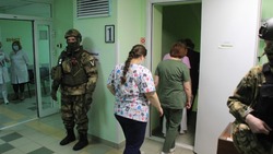 Сотрудники Белгородской областной детской больницы отработали действия в условиях ЧС
