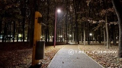 Дог-боксы установили в Белгороде в парке имени Ленина 