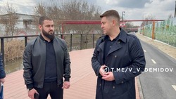Валентин Демидов провёл выездное совещание в парке «Берега»