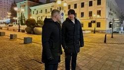 Вячеслав Гладков обсудил с мэром Белгорода вопросы безопасности горожан 