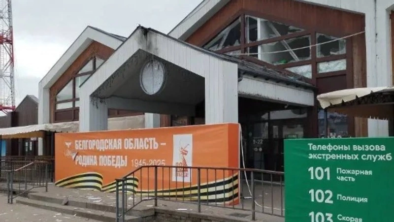 Беспилотники атаковали два коммерческих объекта в Разумном 