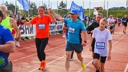 Губернатор Вячеслав Гладков принял участие в калужском космическом марафоне