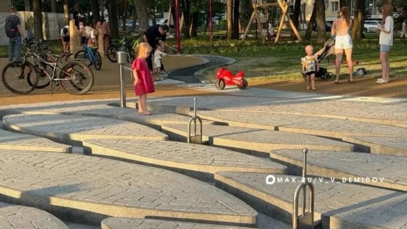 В парке Ленина в Белгороде создают детскую экозону с фонтаном