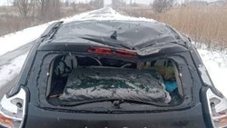 Дрон ВСУ ударил по легковушке в Валуйском округе