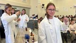 Химический десант Белгородского госуниверситета побывал в Строителе