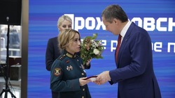 Участница СВО Екатерина Иванова получила медаль «В память 80-летия Прохоровского сражения»