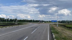Новое освещение появилось на кольцевой развязке в Сажном Яковлевского округа 