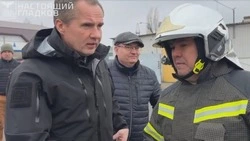Вячеслав Гладков осмотрел атакованное ВСУ предприятие в Шебекино 