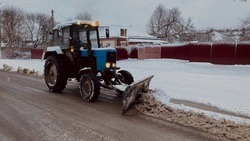 Коммунальщики задействовали 556 единиц техники в очистке белгородских дорог от снега