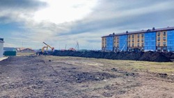 Строительство тротуара вдоль улицы Шоссейной началось в Северном 