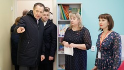 Вячеслав Гладков проверил капремонт пяти детских садов в Белгороде 