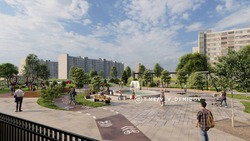 Благоустройство сквера «Комсомольский» стартует в Белгороде в 2025 году 