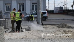 Мэр рассказал о благоустройстве территории у ж/д вокзала Белгорода