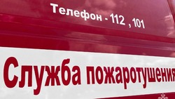 Киоск на улице Центральной загорелся в Строителе