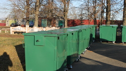Новые контейнеры для мусора пришли на смену старым в Яковлевском городском округе