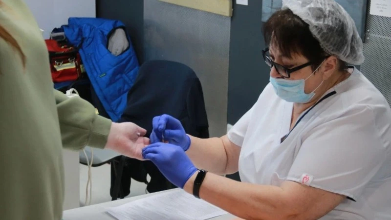 Белгородцы сдали кровь для пострадавших в ДТП детей