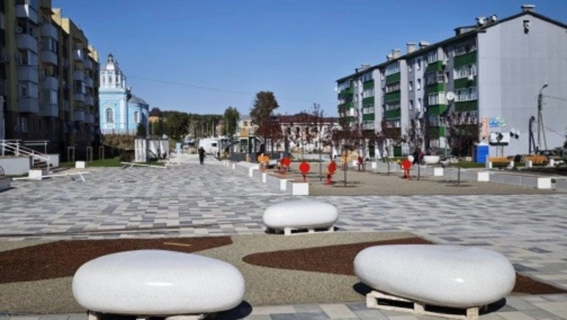 33 территории благоустроили в Белгородской области по нацпроекту