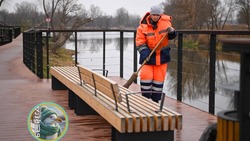 Белгородцы поблагодарили сотрудников БГБ за чистоту и порядок в парке «Берега»