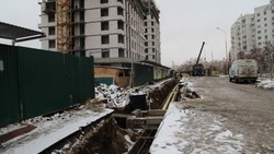 Строительство теплосетей для ЖК на Славянской завершили в Белгороде