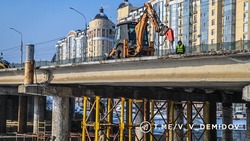 Пять полос для движения транспорта запустят в Белгороде на мосту по Чумичова
